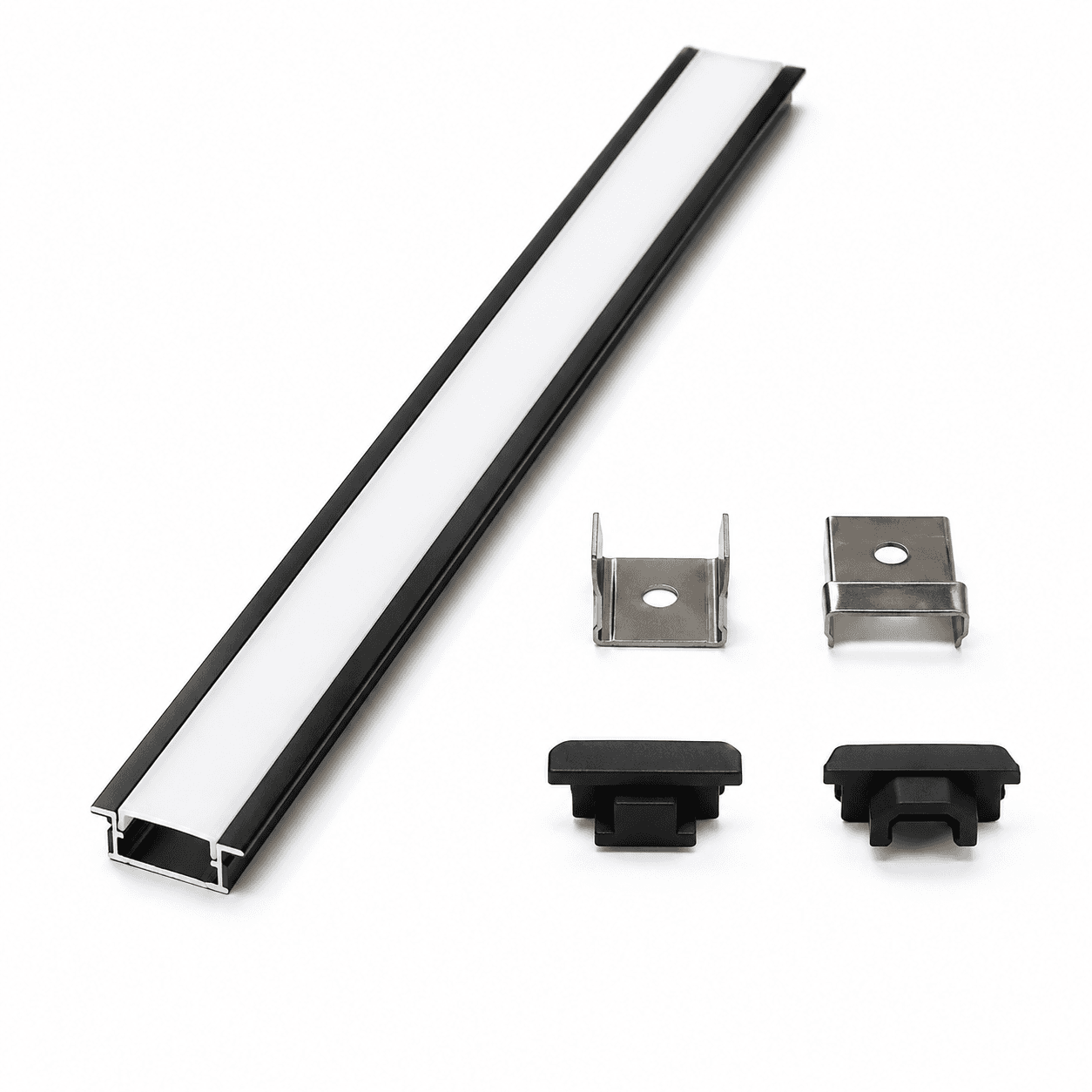1706 BK Body + WH Diffuser Profile