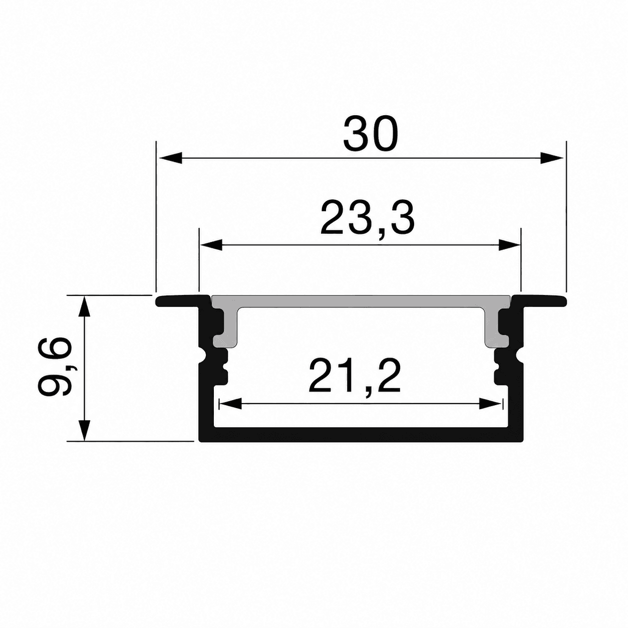 2310 Concealed Profile thumbnail 2